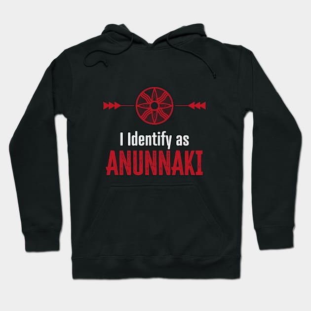 Identify Anunnaki (Dark) Hoodie by WickedAngel